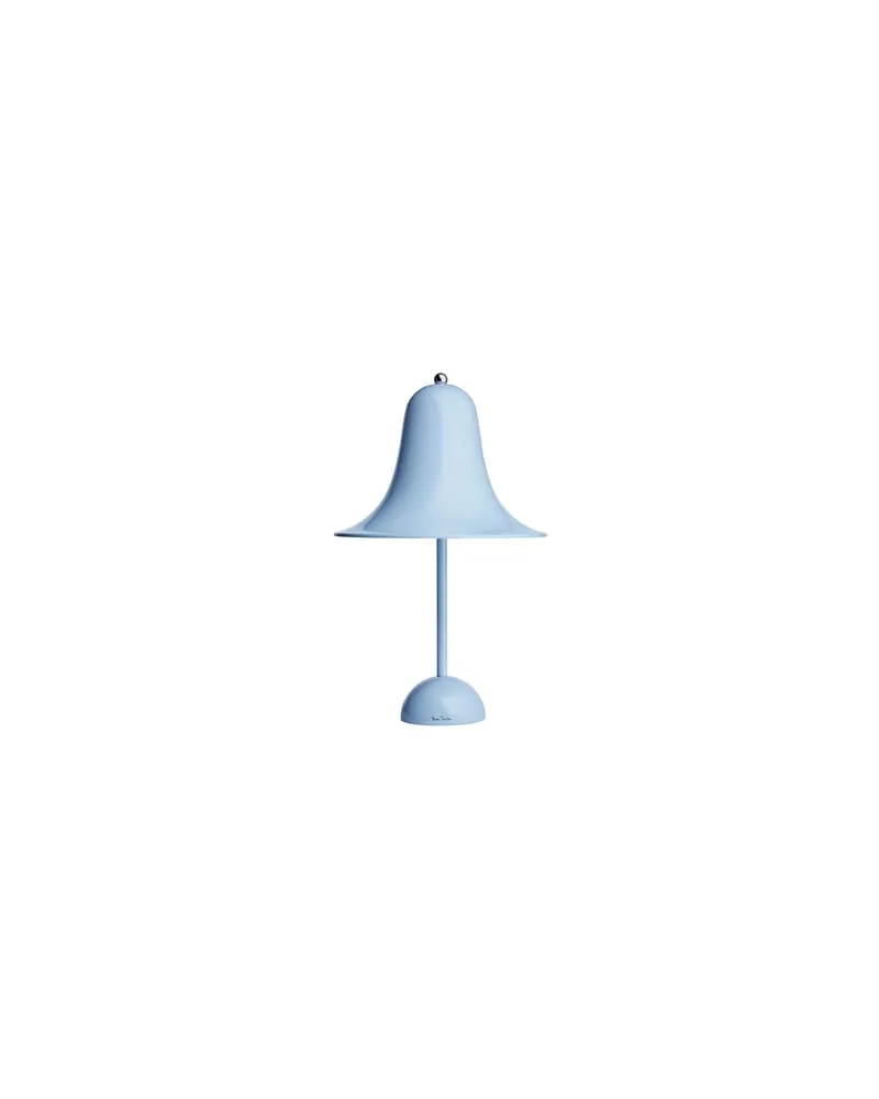 Verpan Tischleuchte Pantop - Blau - bemaltes Metall - Designer Verner Panton 