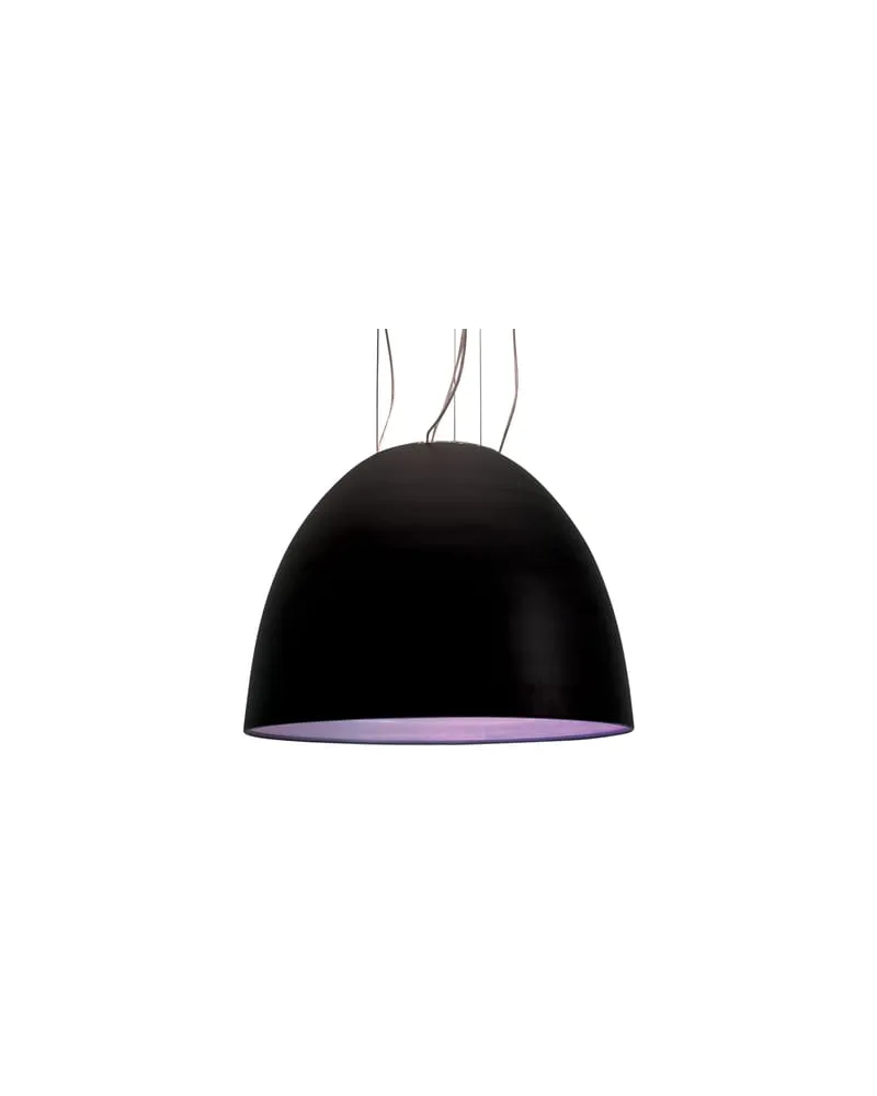 Artemide Pendelleuchte Nur - Schwarz - Aluminium - Designer Ernesto Gismondi 