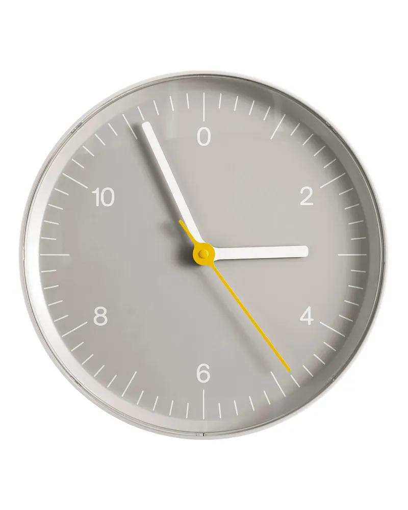 Hay Wanduhr Jasper Morrison - Braun - Recyceltes ABS - Designer Jasper Morrison 
