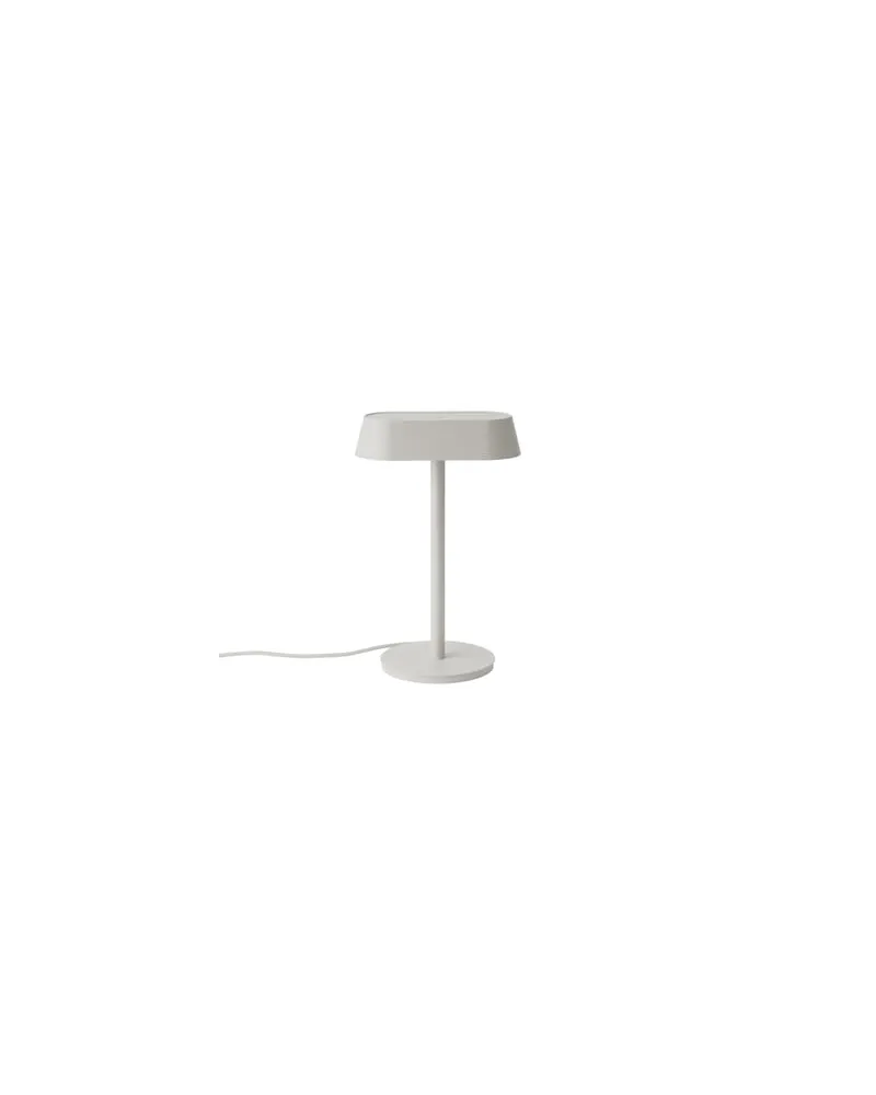 Muuto Tischleuchte Linear - Grau - Aluminium - Designer Thomas Bentzen 