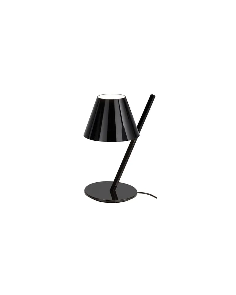 Artemide Tischleuchte La Petite - Schwarz - PVC - Designer Quaglio Simonelli 