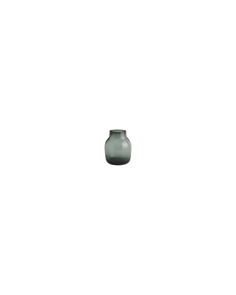 Muuto Vase Silent - Grün - mundgeblasenes Glas - Designer Andreas Engesvik 