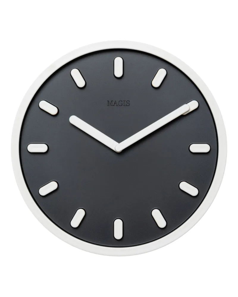 Magis Wanduhr Horloges - Schwarz - ABS - Designer Naoto Fukasawa 