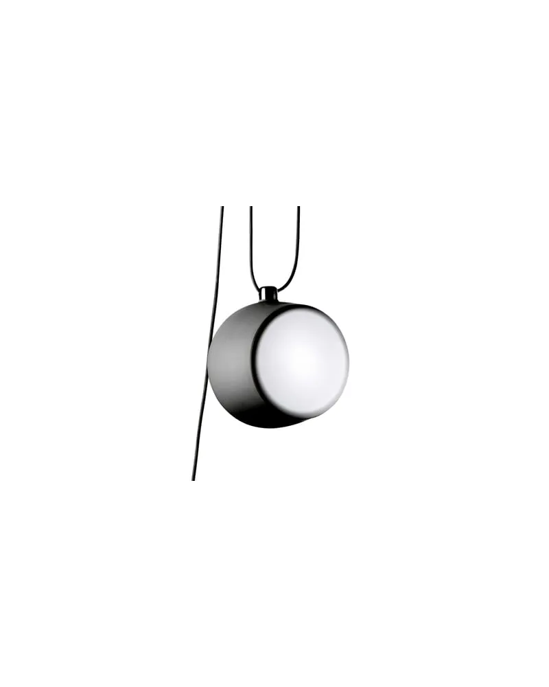 Flos Pendelleuchte AIM - Schwarz - bemaltes Aluminium - Designer Ronan & Erwan Bouroullec 