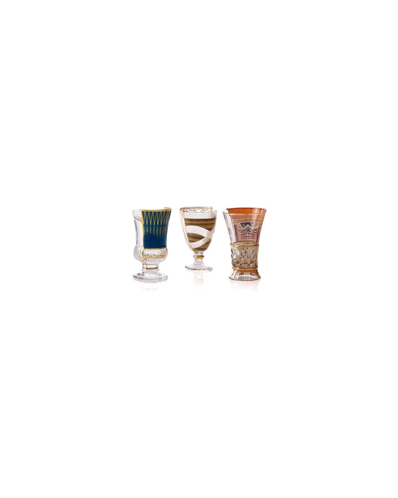 Seletti Cocktailglas Hybrid - Bunt - Glas - Designer Studio CTRLZAK 