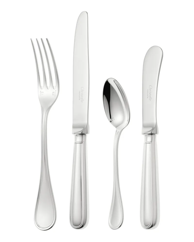 Christofle Besteck Set Albi - Metall - Versilbertes Metall 