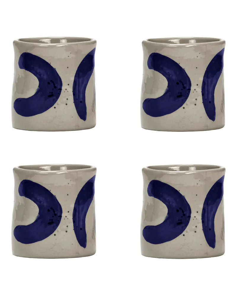 Serax Becher Sophia - Blau - Sandstein - Designer Marie Michielssen 