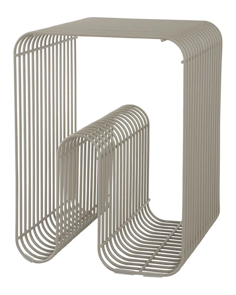 AYTM Hocker Curva - Beige - Stahl 