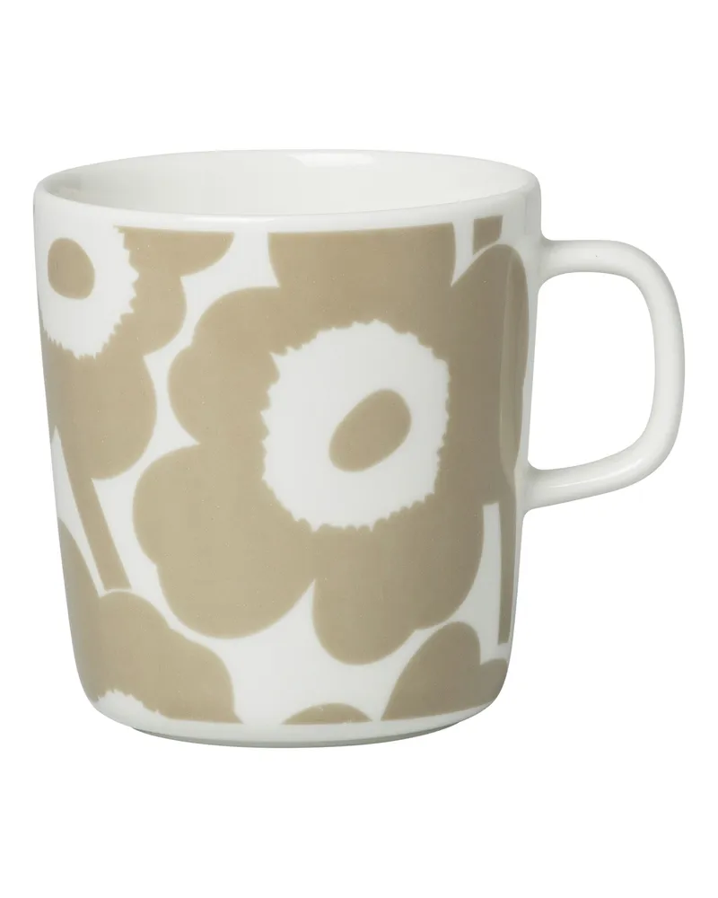 Marimekko Becher Unikko - Bunt - Sandstein - Designer Maija Isola 