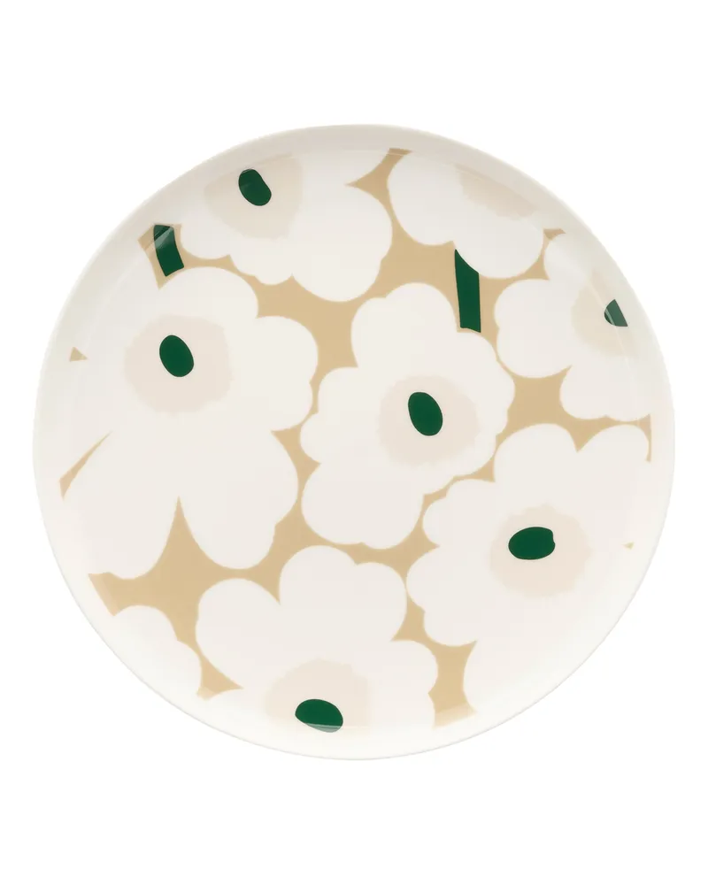 Marimekko Teller Unikko - Beige - Sandstein - Designer Maija Isola 