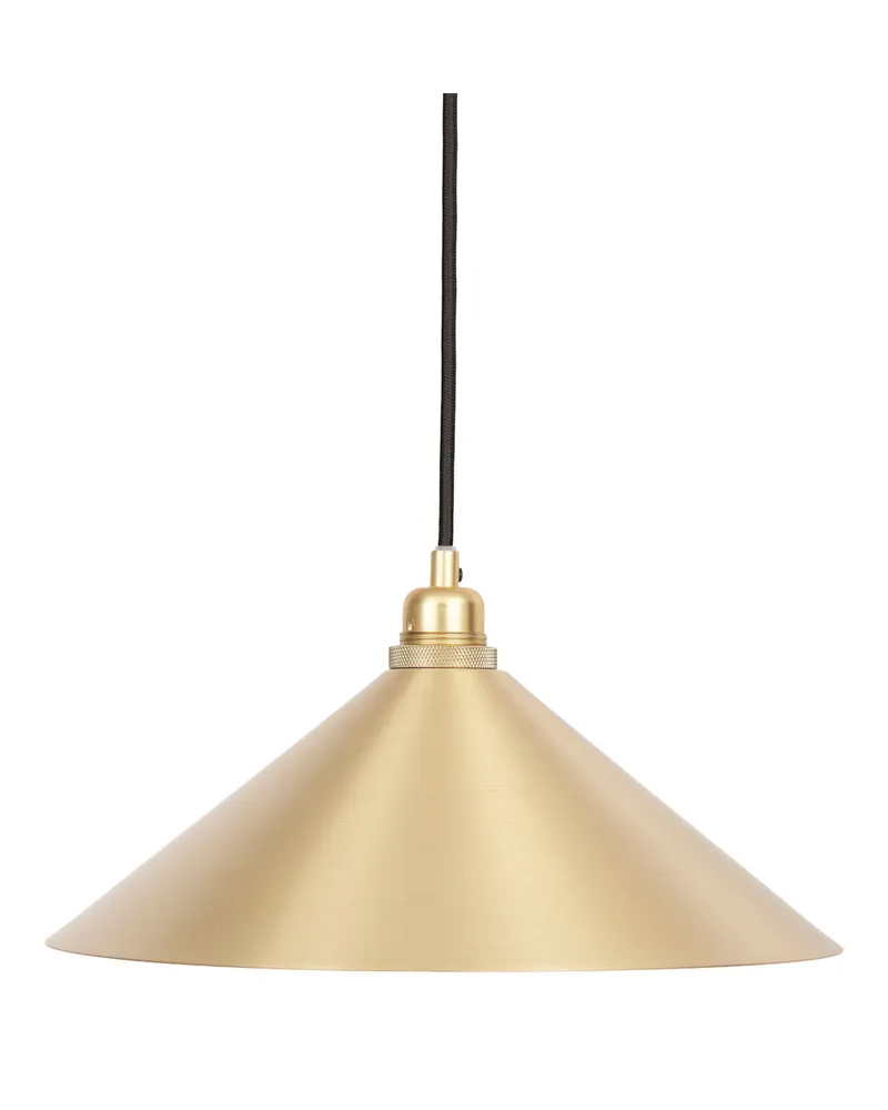 FRAMA Pendelleuchte Cone - Gold - Massives Aluminium - Designer Frama Studio 