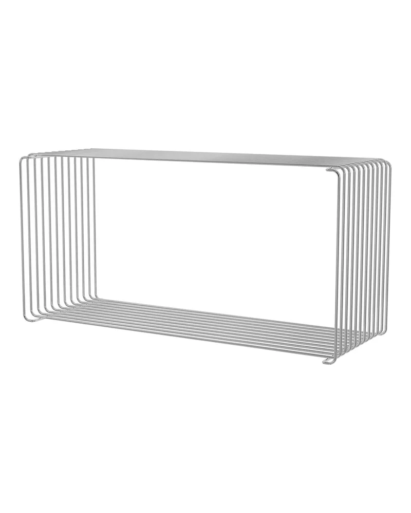 Montana Regal Panton - Silber - Polierter Edelstahldraht - Designer Verner Panton 