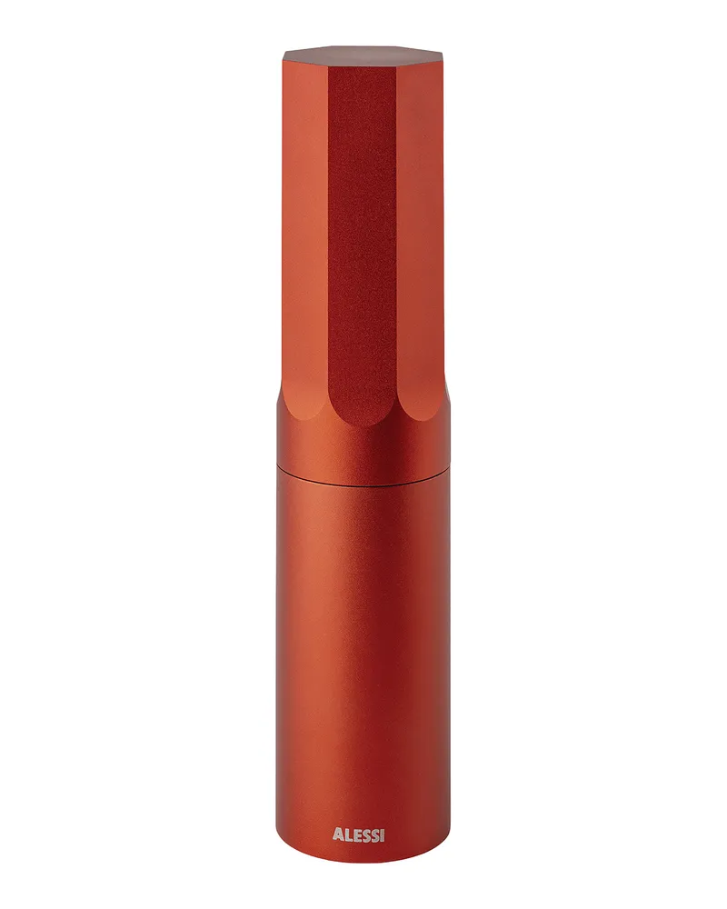 Alessi Gewürzmühle KG01 - Rot - Aluminium - Designer Konstantin Grcic 