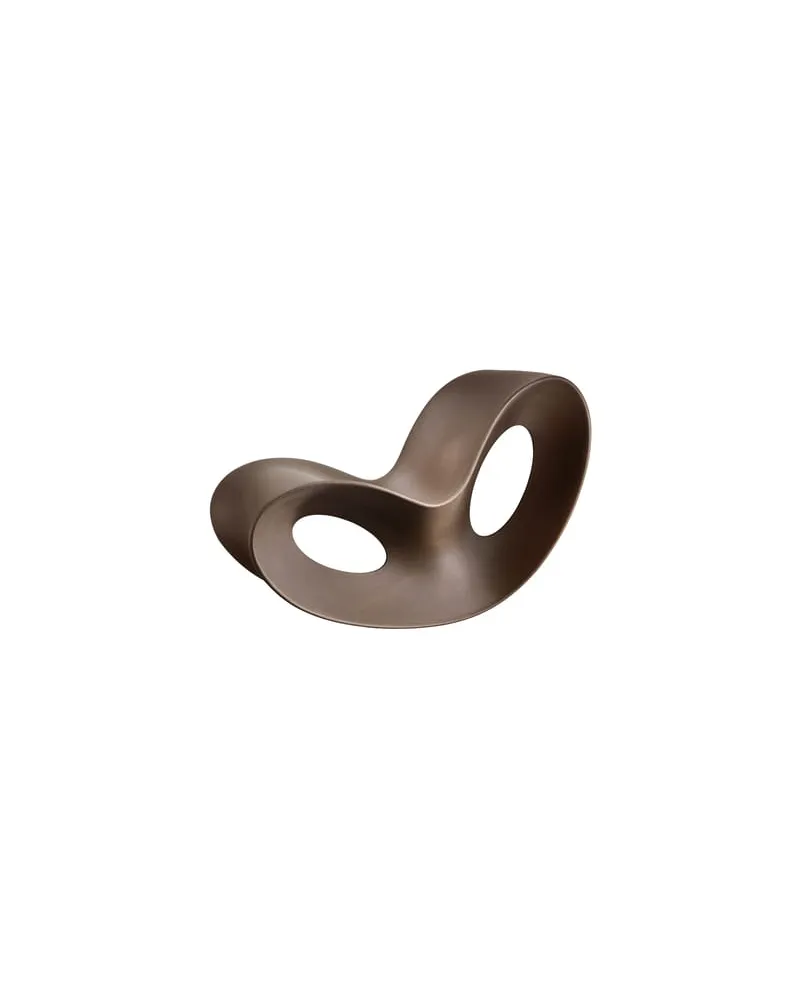 Magis Schaukelstuhl Voido - Braun - Polyäthylen - Designer Ron Arad 