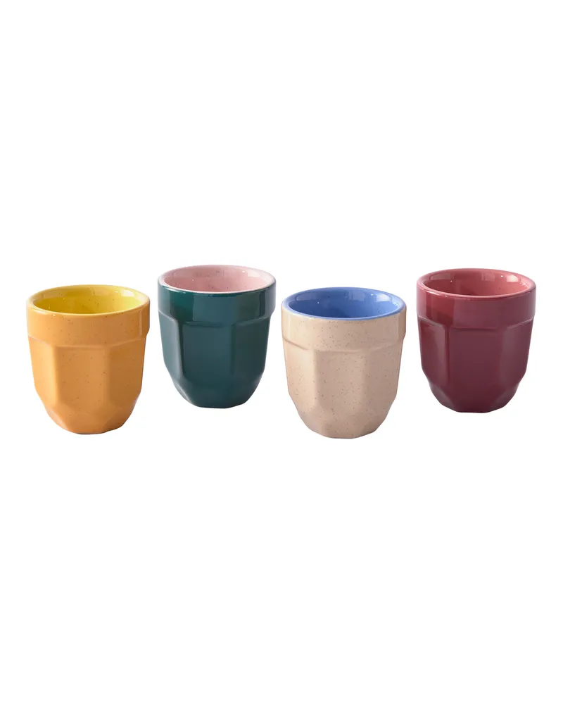 POLSPOTTEN Espressotasse Marzocco - Bunt - emaillierte Keramik - Designer Pols Potten Studio 