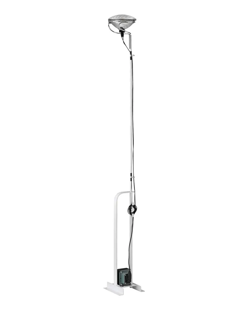 Flos Stehleuchte Toio - Schwarz - Stahl - Designer Pier Giacomo Castiglioni 