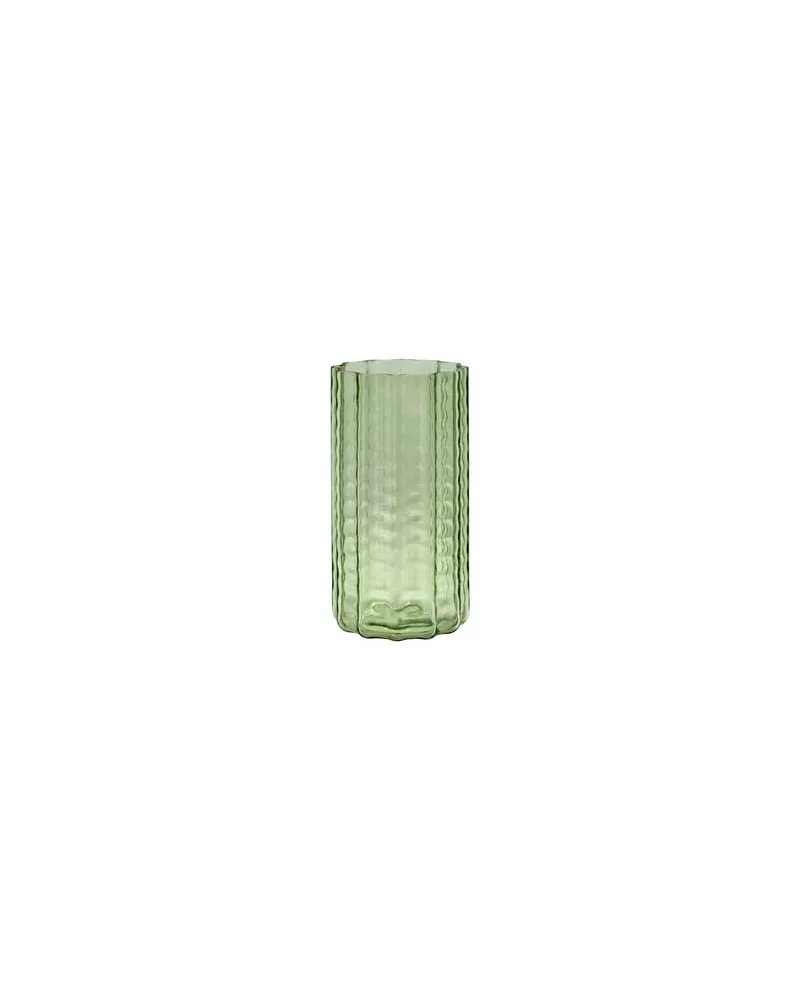 Serax Vase Wave - Grün - mundgeblasenes Glas - Designer Ruben Deriemaeker 