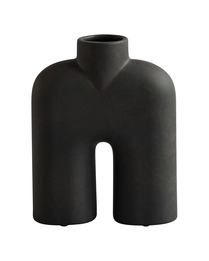 101 Copenhagen Vase Cobra - Braun - Keramik - Designer Tommy Hyldahl 