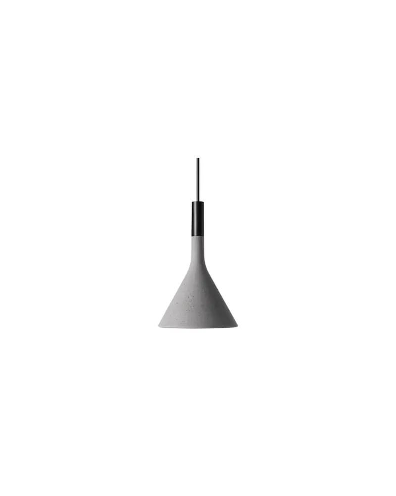 Foscarini Pendelleuchte Aplomb - Grau - Zement - Designer Paolo Lucidi 