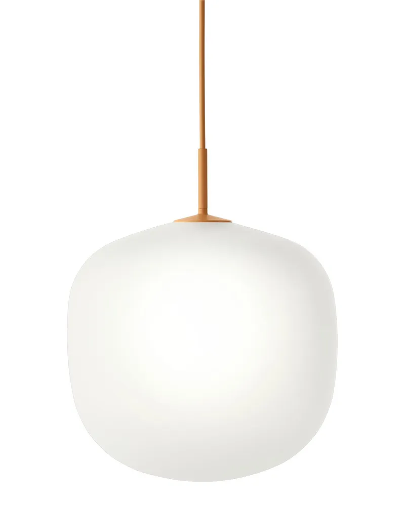 Muuto Pendelleuchte Rime - Weiß - mundgeblasenes Glas - Designer Taf Architects 