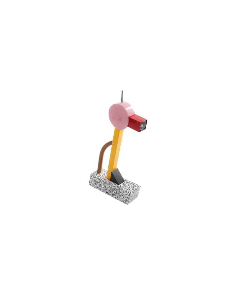 Memphis Milano Tischleuchte lampe - Bunt - Kunststofflaminat - Designer Ettore Sottsass 