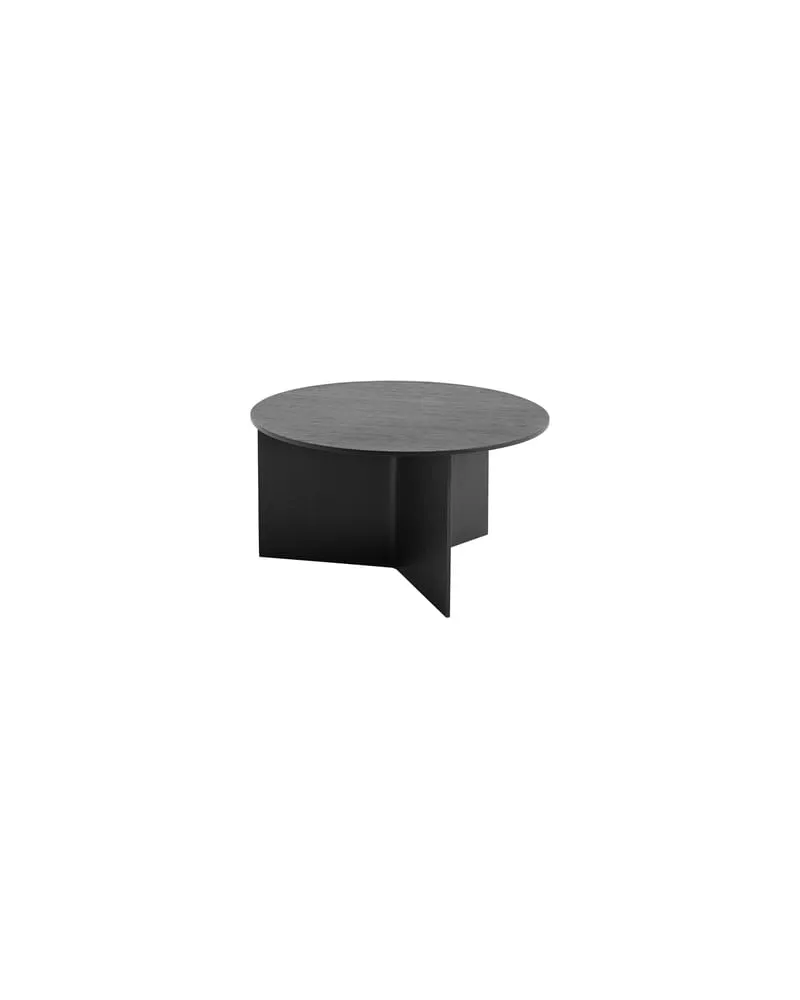 Hay Couchtisch Slit - Schwarz - Eichenfurnier - Designer Hay Studio 