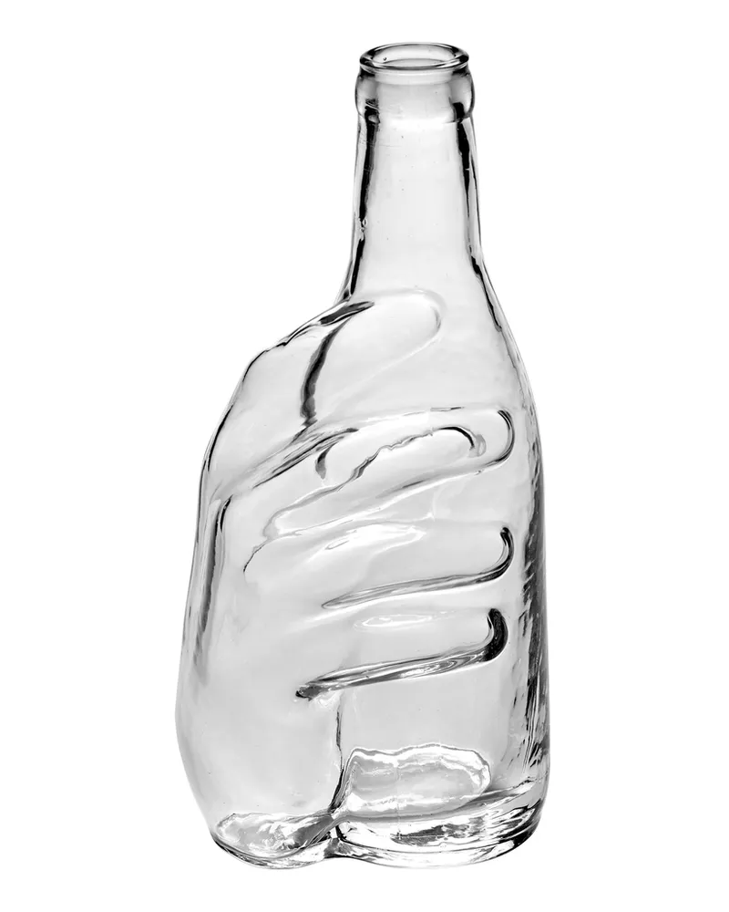 Serax Karaffe Les objets Moulversants - Grün - Glas - Designer Wouters & Hendrix 