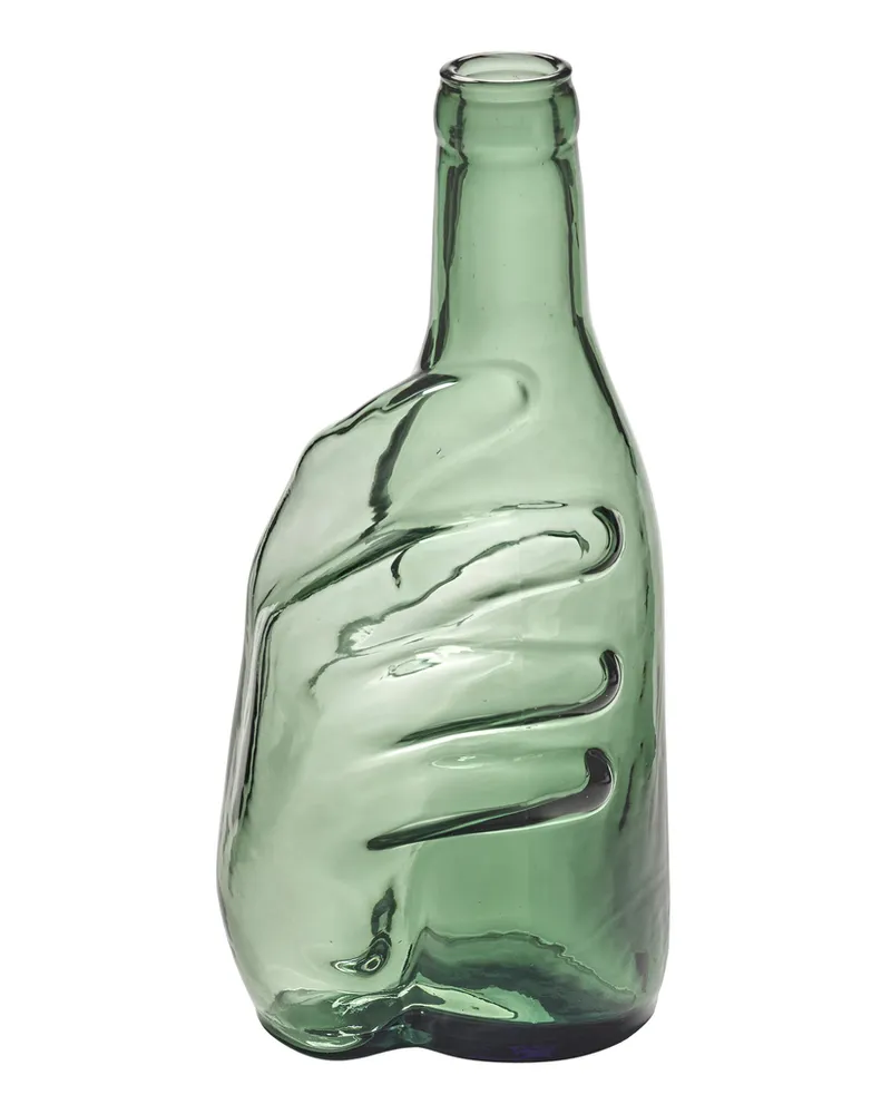 Serax Karaffe Les objets Moulversants - Grün - Glas - Designer Wouters & Hendrix 