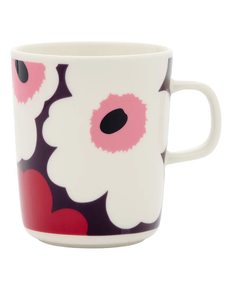 Marimekko Becher Kukasta Kukkaan - Bunt - Sandstein - Designer Erja Hirvi 