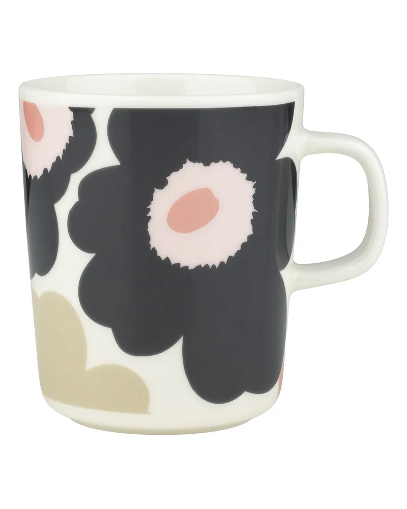 Marimekko Becher Kukasta Kukkaan - Bunt - Sandstein - Designer Erja Hirvi 