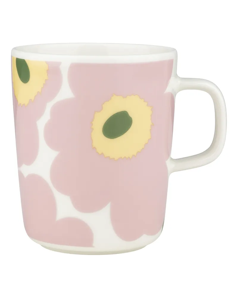 Marimekko Becher Kukasta Kukkaan - Bunt - Sandstein - Designer Erja Hirvi 