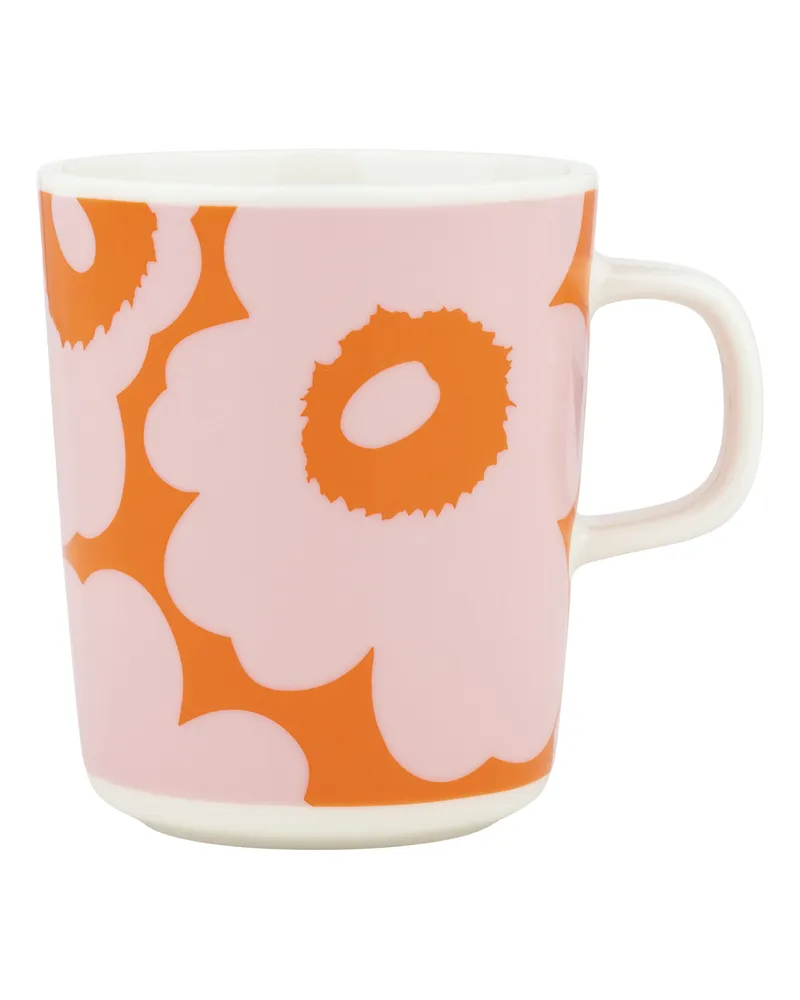 Marimekko Becher Kukasta Kukkaan - Bunt - Sandstein - Designer Erja Hirvi 