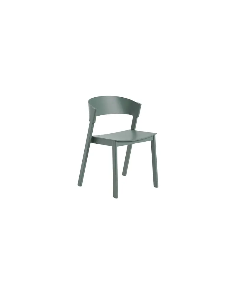 Muuto Stapelbarer Stuhl Cover - Grün - Gebogenes Sperrholz - Designer Thomas Bentzen 