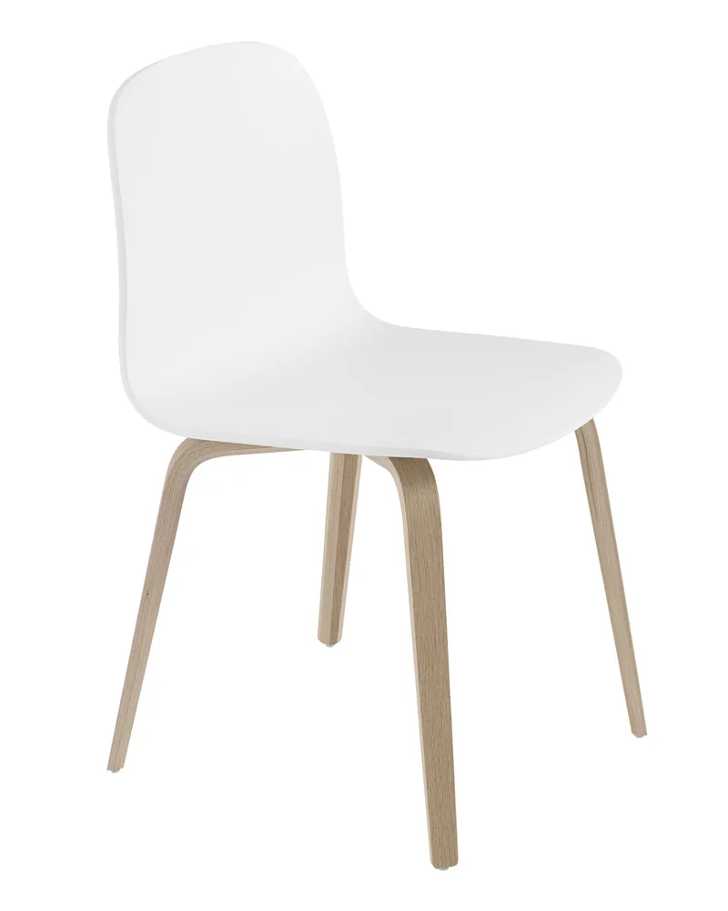 Muuto Stuhl Visu - Violett - Lackiertes Eschensperrholz - Designer Mika Tolvanen 