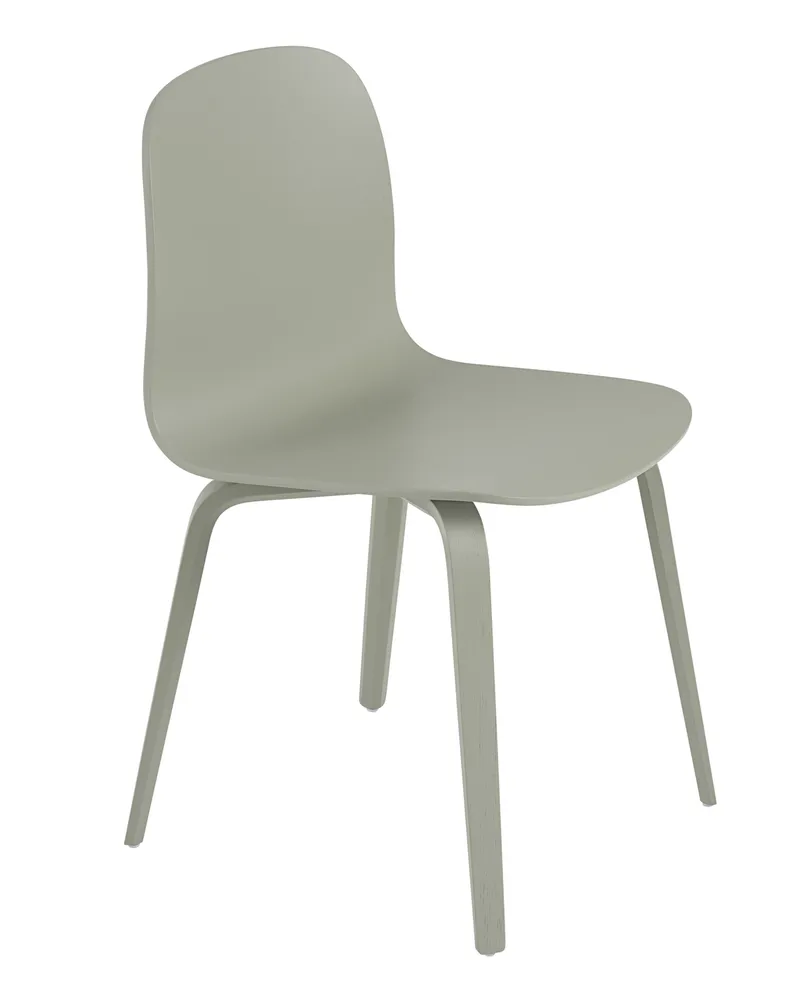 Muuto Stuhl Visu - Violett - Lackiertes Eschensperrholz - Designer Mika Tolvanen 