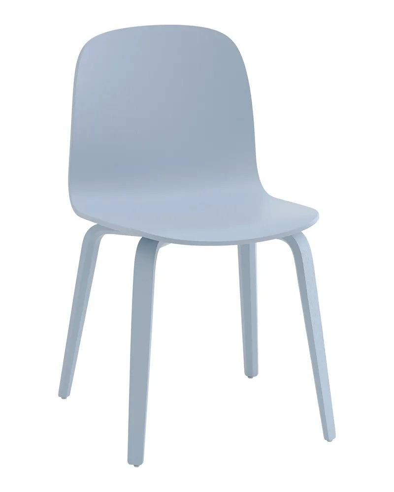 Muuto Stuhl Visu - Violett - Lackiertes Eschensperrholz - Designer Mika Tolvanen 