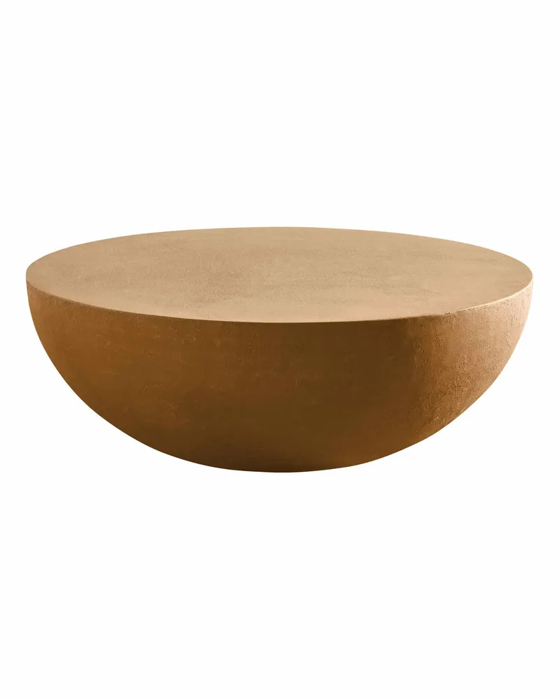 Gervasoni Couchtisch Heiko - Gelb - Tonbeschichtetes Polymer - Designer David Lopez Quincoces 