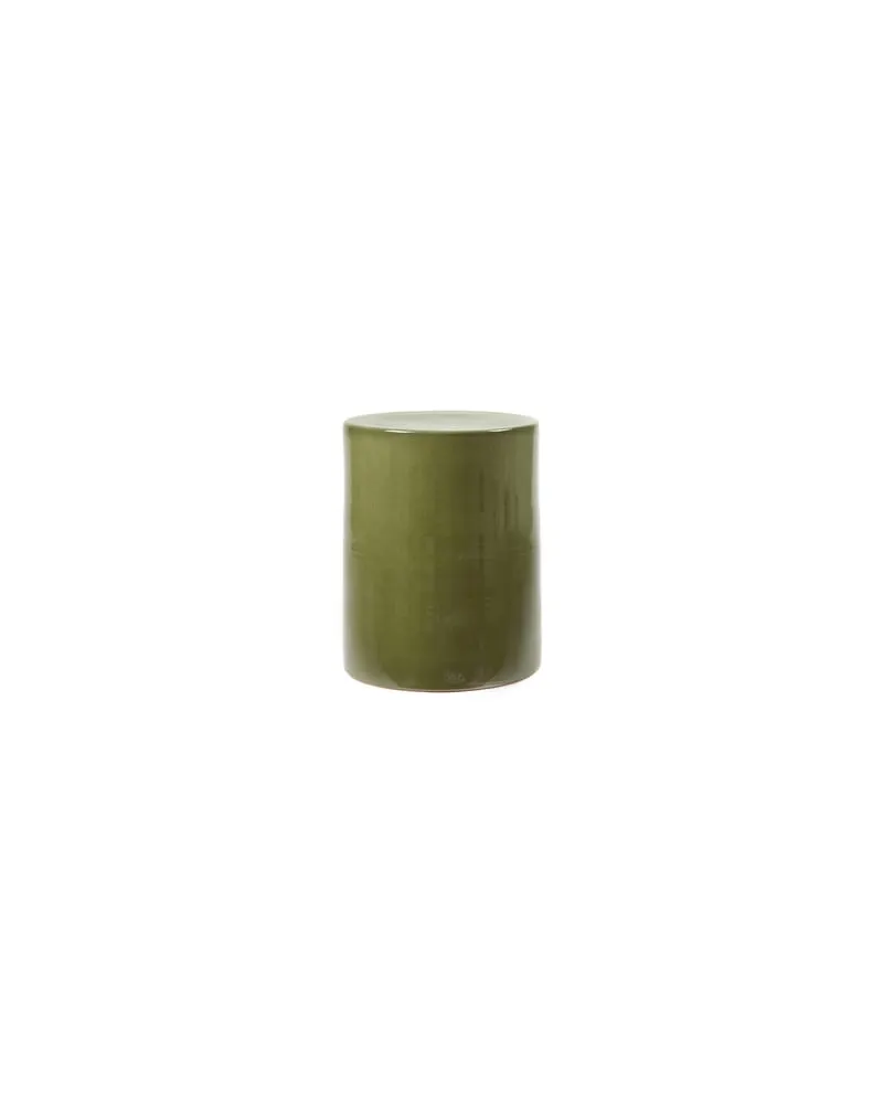 Serax Hocker Pawn - Grün - emailliertes Terrakotta - Designer Marie Michielssen 