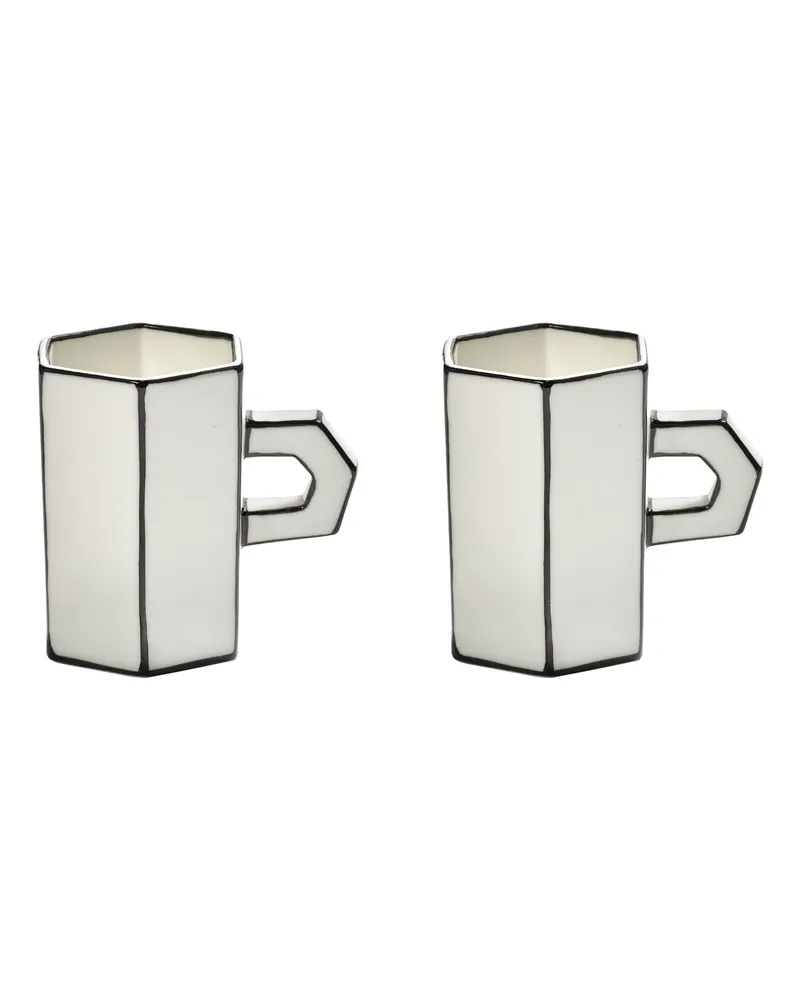 Serax Kaffeetasse Carte Blanche - Weiß - Porzellan - Designer Annebet Philps 