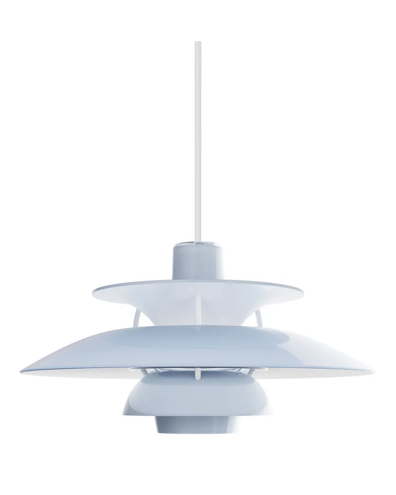 Louis Poulsen Pendelleuchte PH - Beige - PMMA - Designer Poul Henningsen 