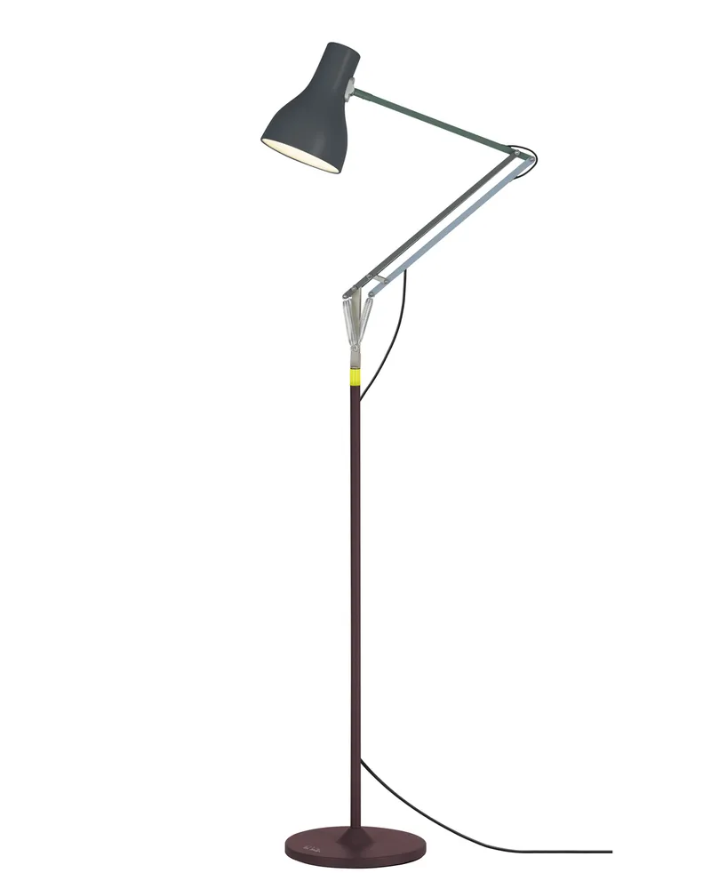 Anglepoise Stehleuchte Type 75 - Weiß - Aluminium - Designer Paul Smith 