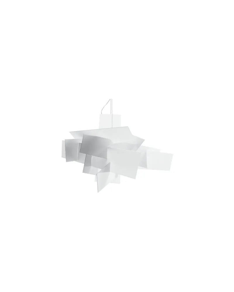 Foscarini Pendelleuchte Big Bang - Weiß - Methacrylate - Designer Jimenez Vicente Garcia 