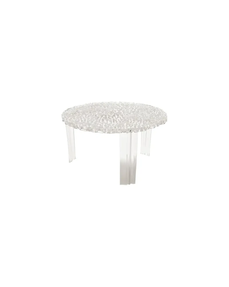 Kartell Couchtisch T-Table - Transparent - PMMA - Designer Patricia Urquiola 