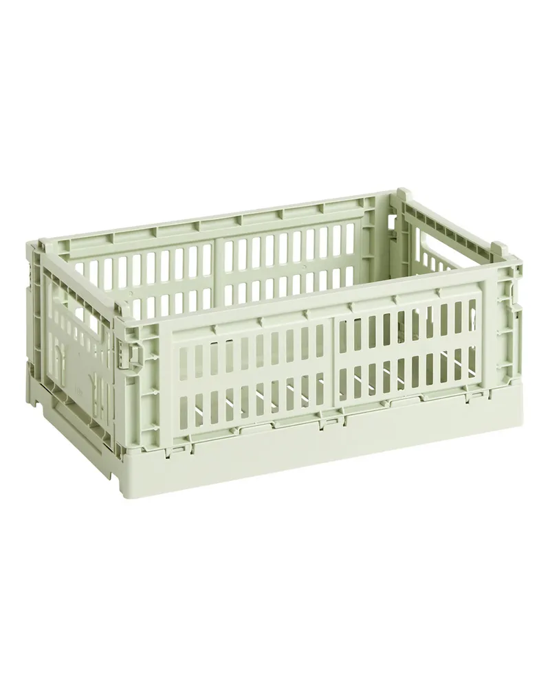 Hay Korb Colour Crate - Grau - Recyceltes Polypropylen - Designer Hay Studio 