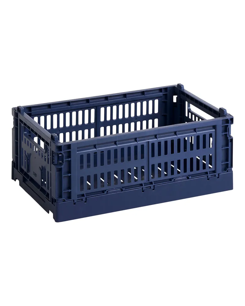 Hay Korb Colour Crate - Grau - Recyceltes Polypropylen - Designer Hay Studio 