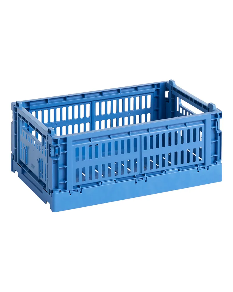Hay Korb Colour Crate - Grau - Recyceltes Polypropylen - Designer Hay Studio 