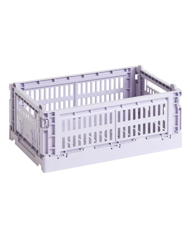 Hay Korb Colour Crate - Grau - Recyceltes Polypropylen - Designer Hay Studio 
