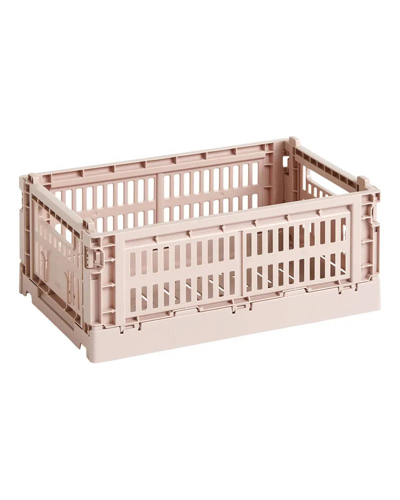 Hay Korb Colour Crate - Grau - Recyceltes Polypropylen - Designer Hay Studio 