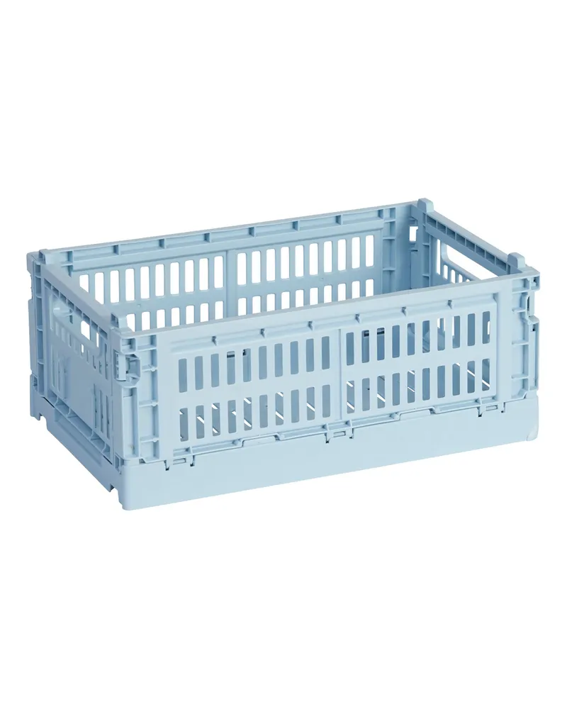 Hay Korb Colour Crate - Grau - Recyceltes Polypropylen - Designer Hay Studio 