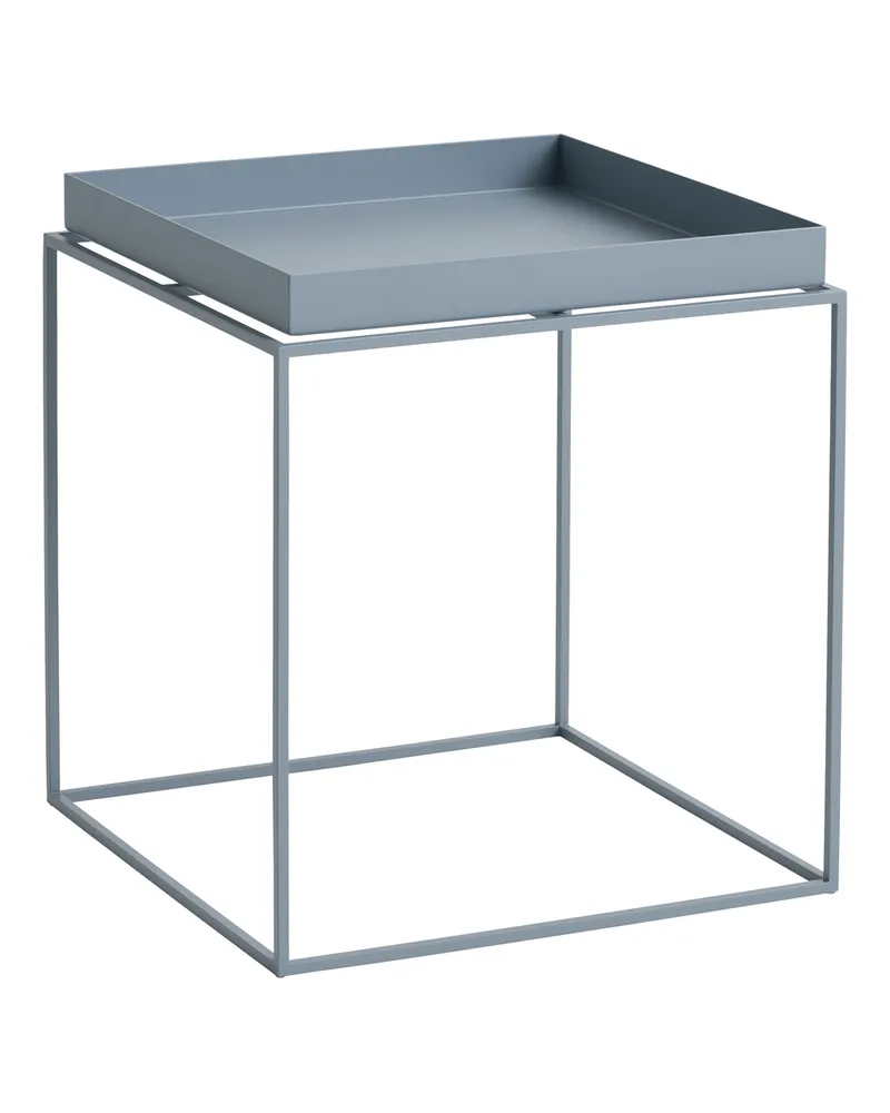 Hay Beistelltisch Tray - Beige - thermolackierter Stahl - Designer Hay Studio 